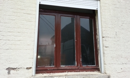 Pose de fenêtres en PVC Chêne doré à Clary (59)