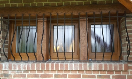 Fenêtres PVC Chêne doré