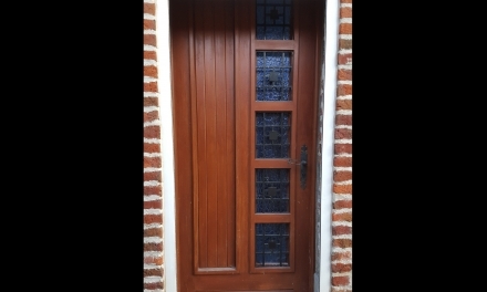 Porte d'entrÃ©e PVC Blanc - Thenelle 02