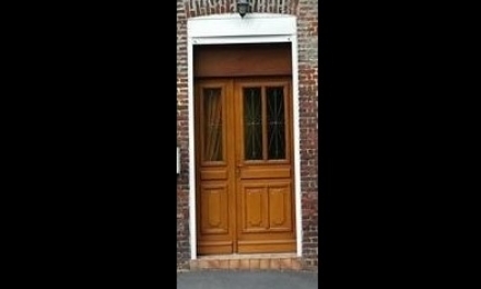Porte d'entrÃ©e tiercÃ© PVC Blanc - Maretz 59
