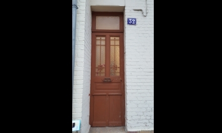 Porte d'entrÃ©e PVc Blanc - Saint Quentin 02